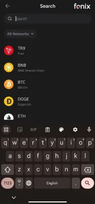 مرحله 6: انتقال ارز دیجیتال از تراست ولت به نوبیتکس