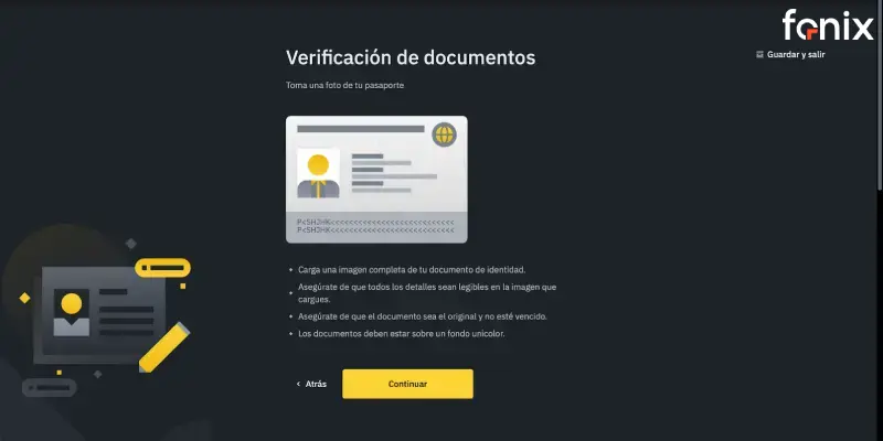 انواع مدارک لازم جهت وریفای بایننس
