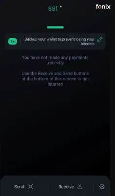 مرحله اول: ذخیره عبارت بازیابی در کیف پول فنیکس