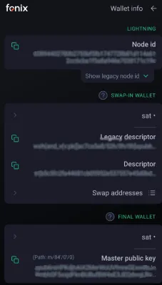 مرحله سوم: تنظیم کارمزد تراکنشها در کیف پول فنیکس
