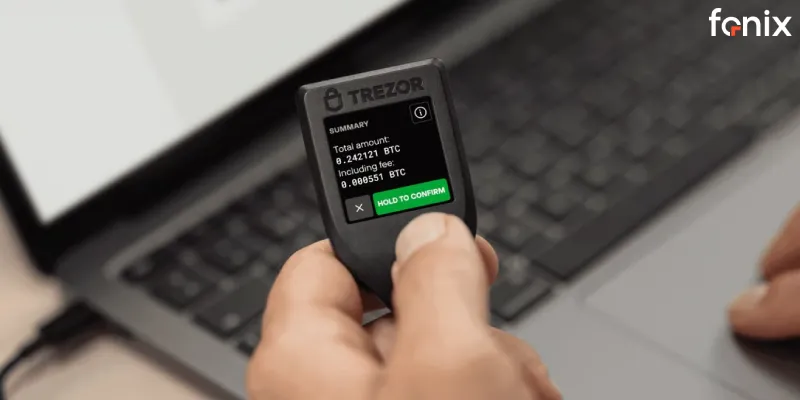 کیف پول ترزور مدل تی (Trezor Model T)