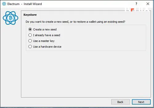 ایجاد و نصب کیف پول