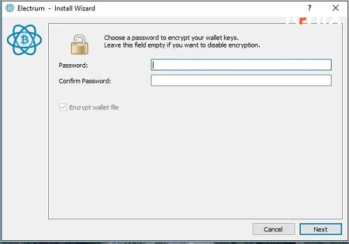 مرحله چهارم ایجاد و نصب کیف پول