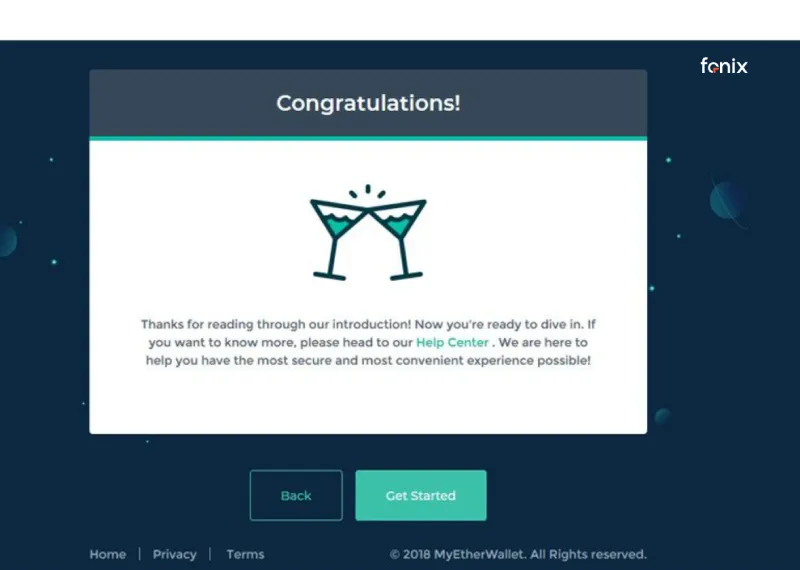 مرحله چهارم: ساخت کیف پول مای اتر والت (MyEtherWallet)