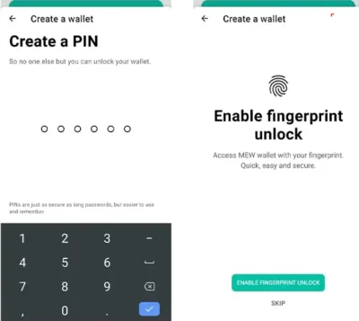 مرحله هشتم: ساخت کیف پول به روش MEWconnect
